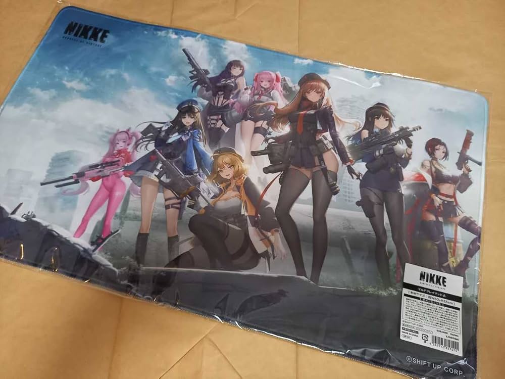 勝利の女神 NIKKE ラバーマット　サプライ Amazon.co.jp: ラバーマット プレイマット NIKKE 勝利の女神